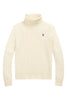 cuello alto de mujer con trenzas crema Ralph Lauren