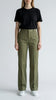 pantalone janice in gabardina militare Dondup