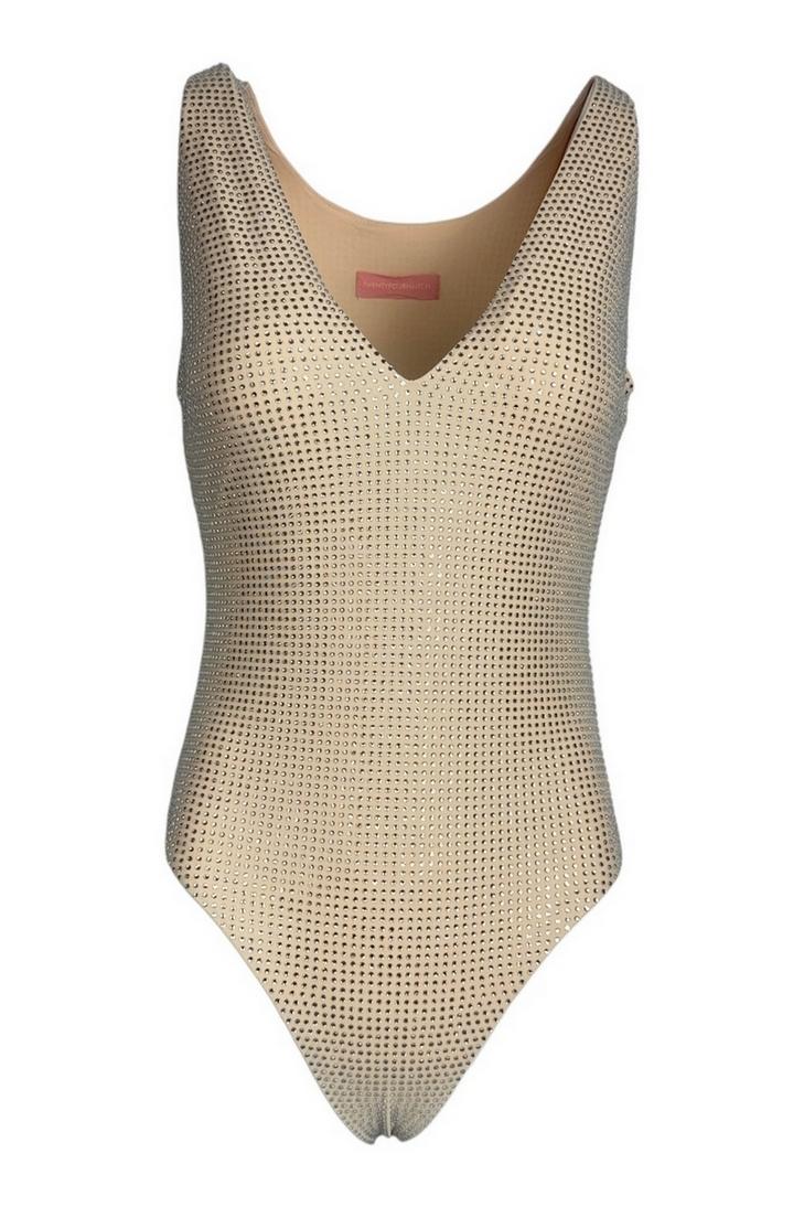 body donna con paillettes rosa 