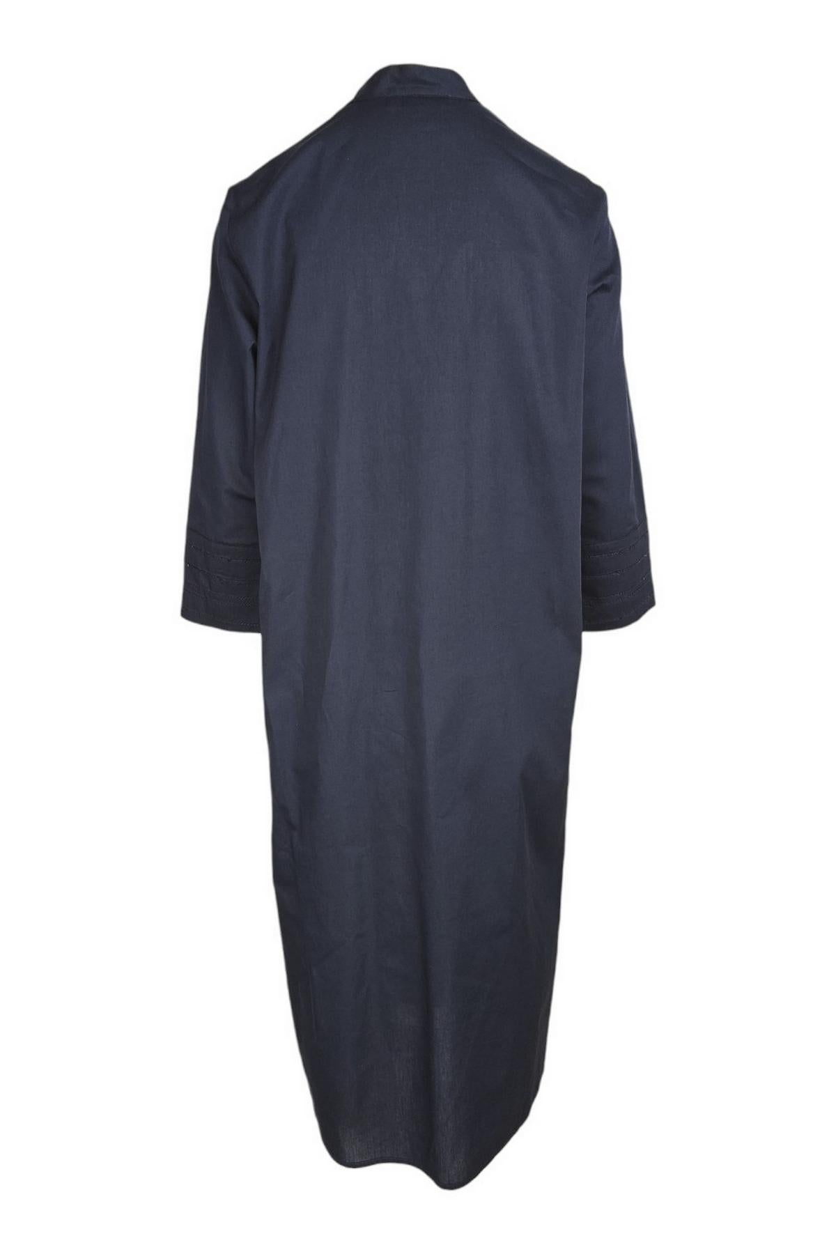 abito donna con paillettes blu 