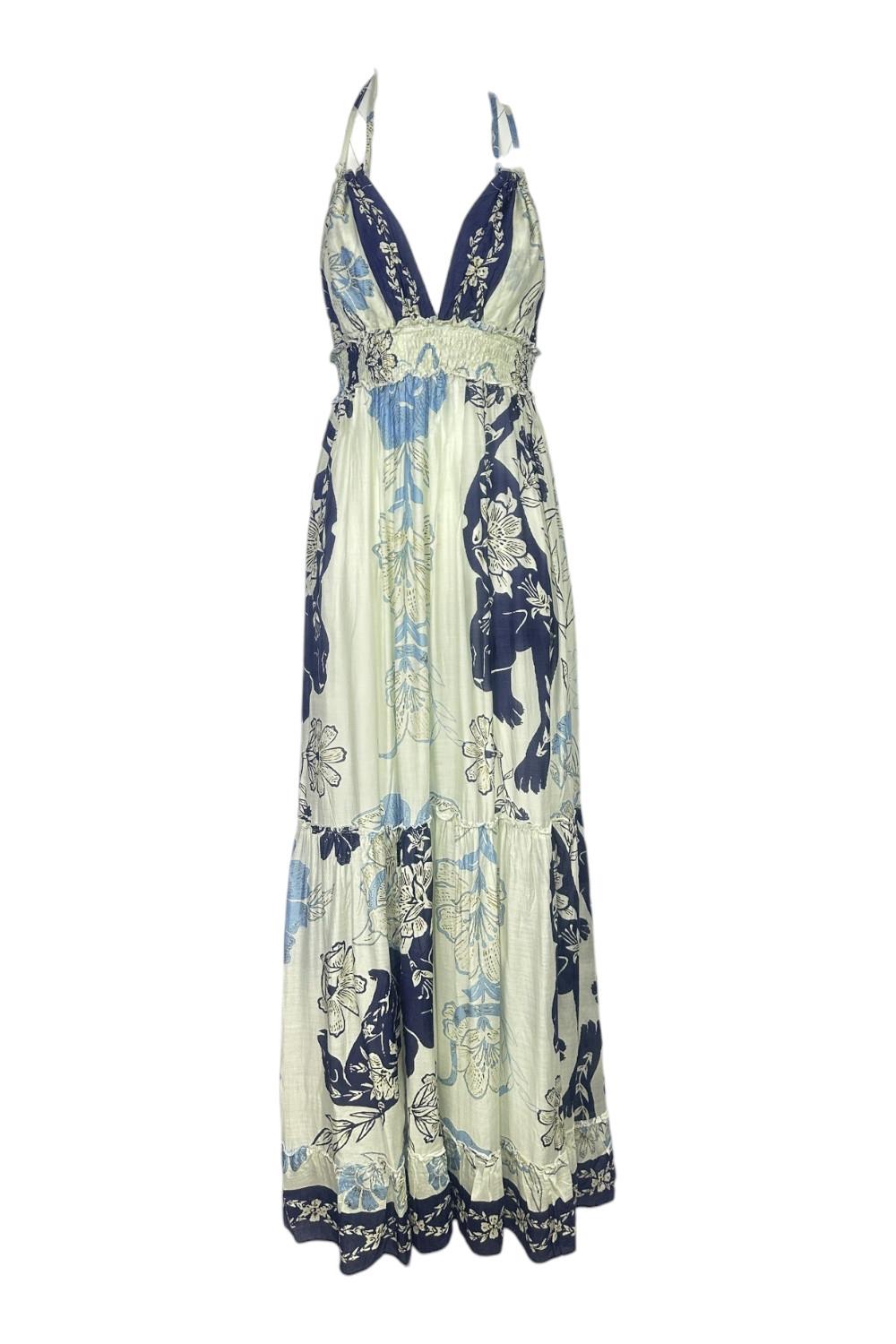 abito donna fantasia fiori 