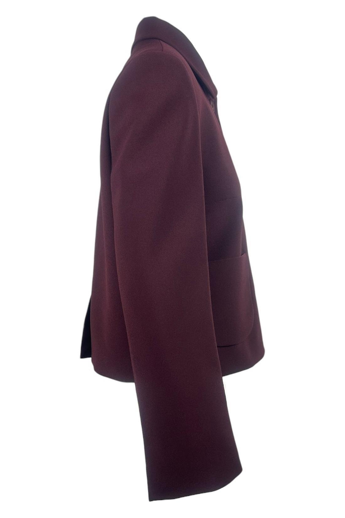 giacca donna bordeaux 