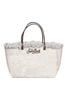 MC2 Saint Barth women's medium white canvas tote bag