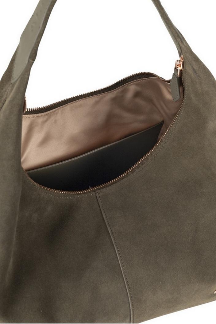 borsa donna chloe in suede militare 