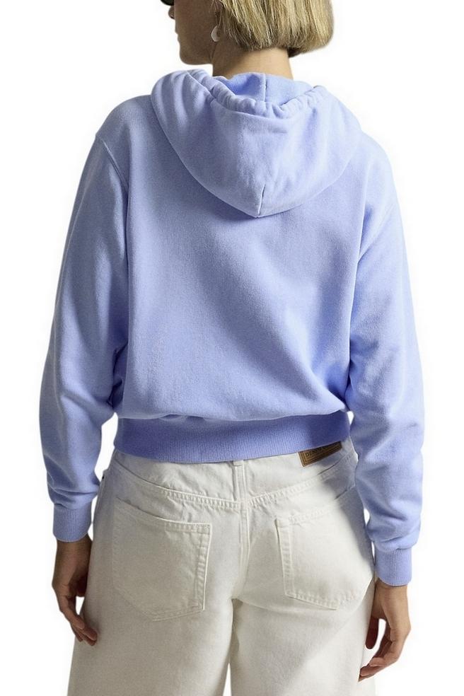 felpa donna azzurro 
