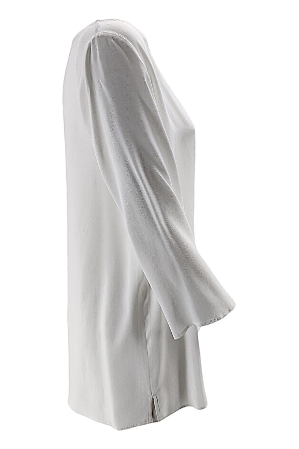 t-shirt donna manica 3/4 avorio 