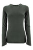 t-shirt donna manica lunga militare Velvet