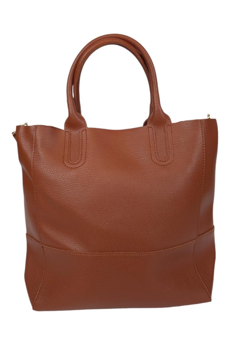 shopper donna media in ecopelle 
