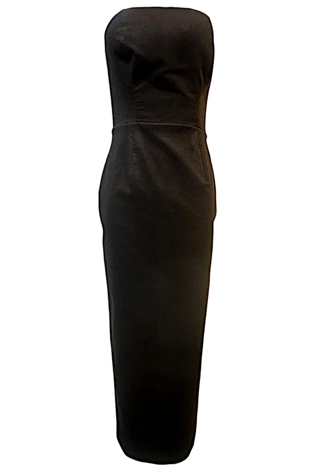 abito donna a bustier marrone 