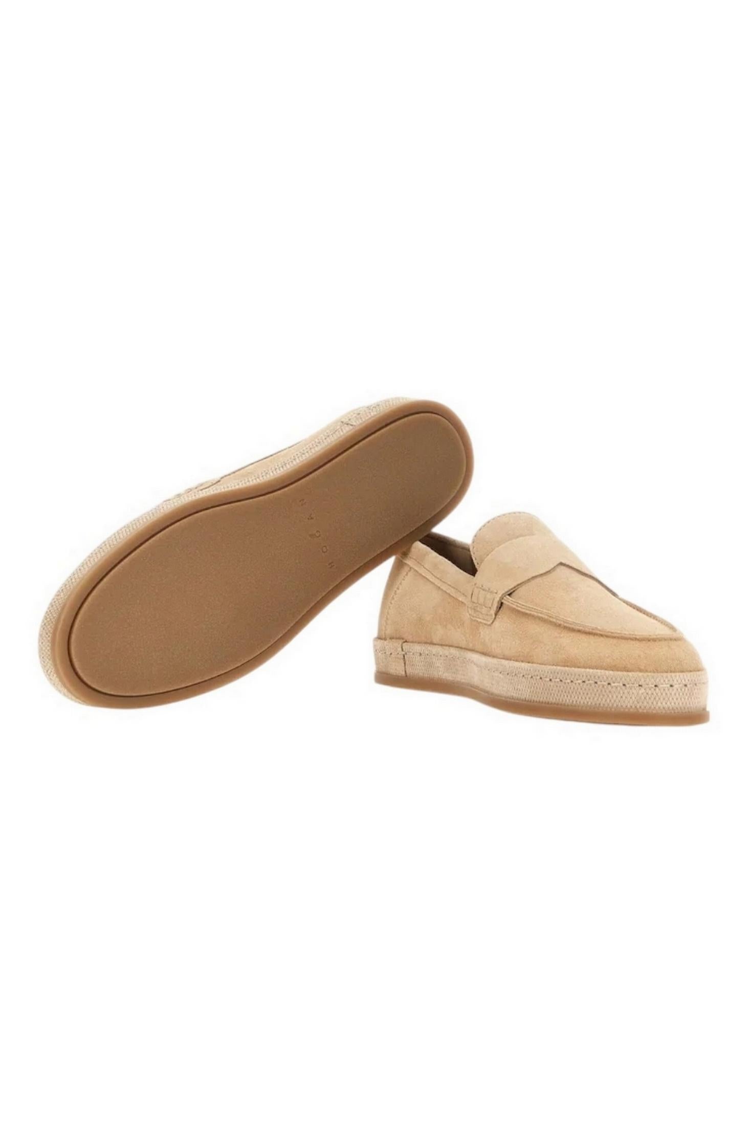 Mocassini donna H683 Beige 