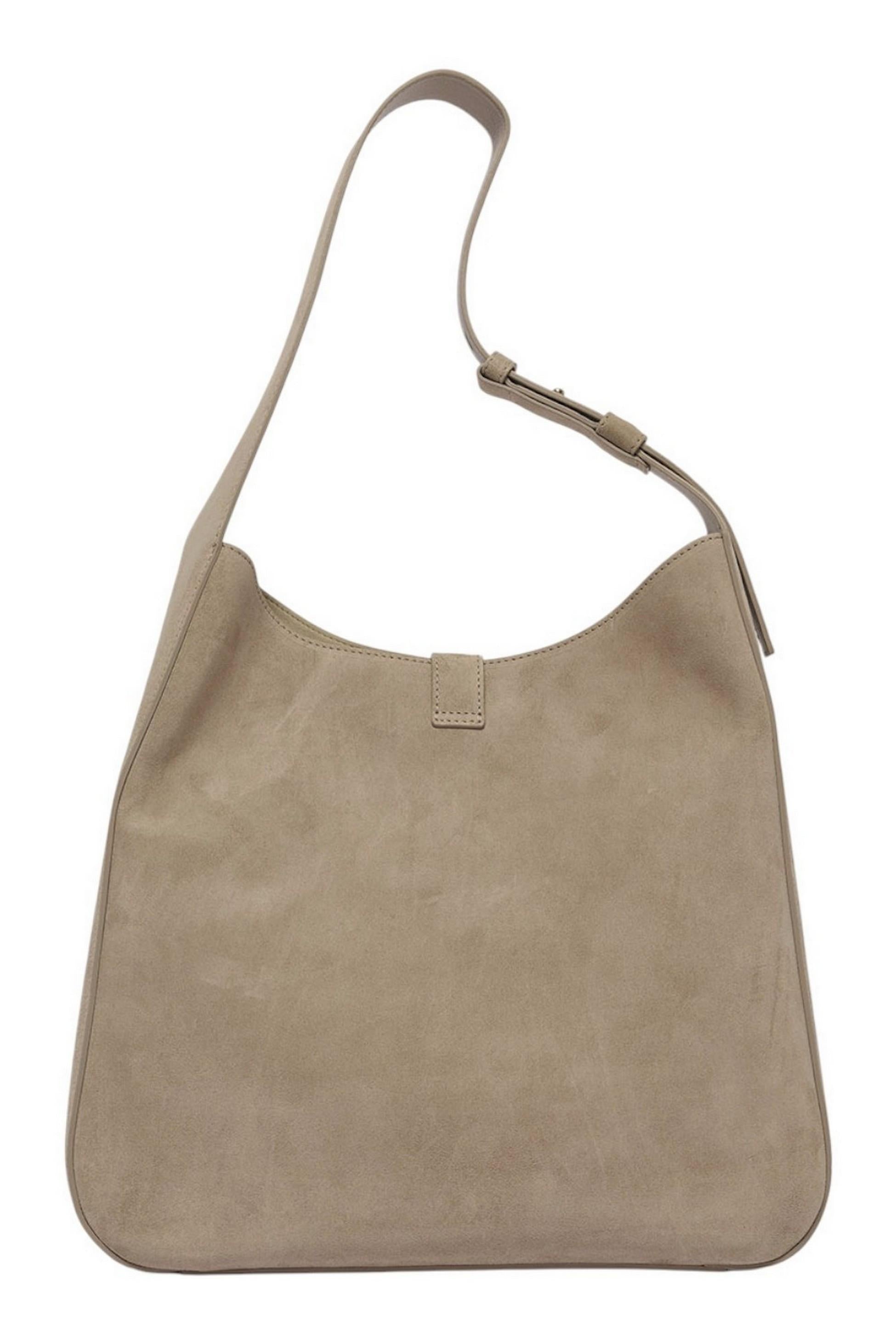 borsa donna gea in camoscio beige 