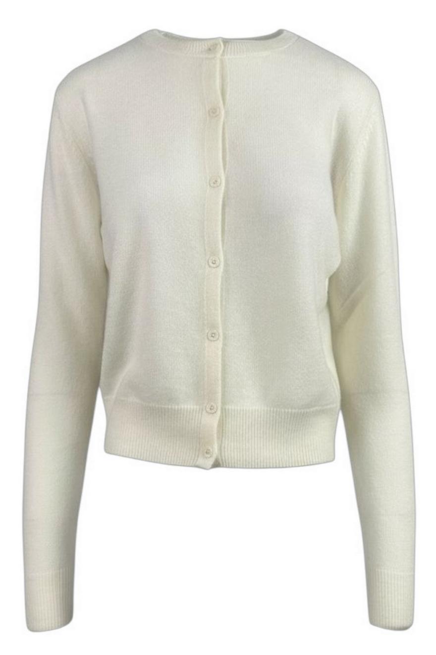 rebecchina donna in cachemire latte 
