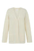 cardigan donna a rayas crema P.A.R.O.S.H.