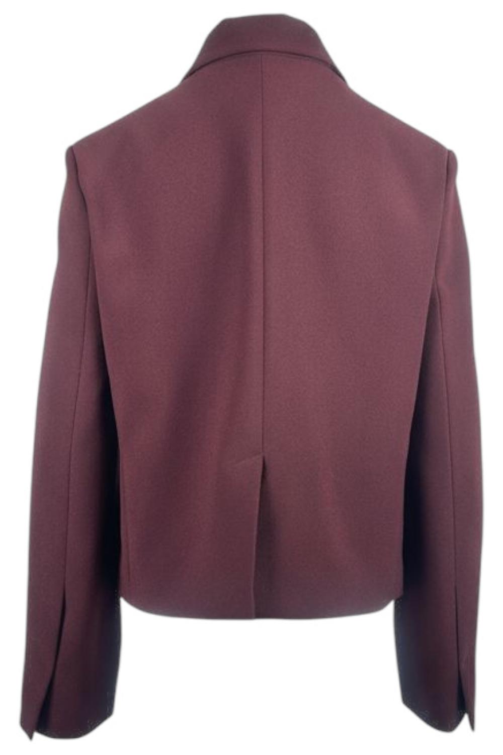 giacca donna bordeaux 