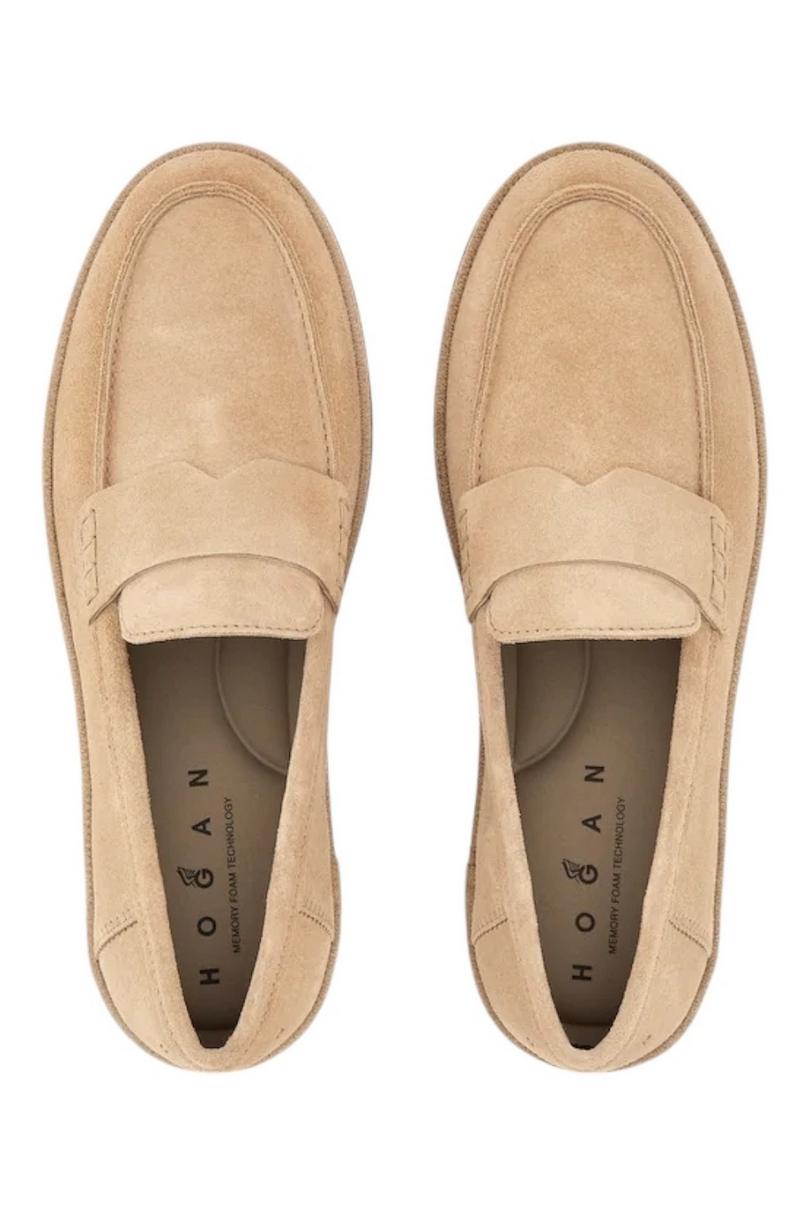 Mocassini donna H683 Beige 