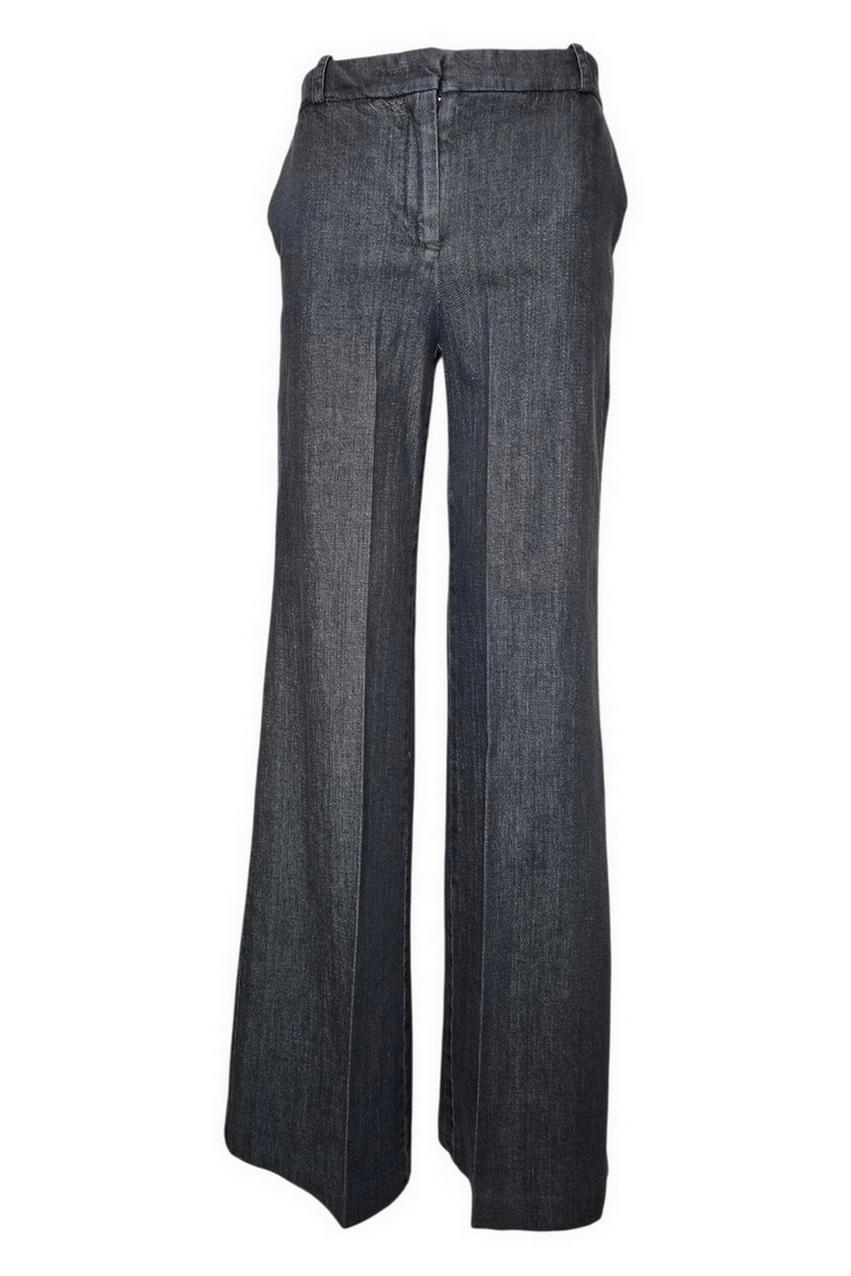 pantalone donna andrea in denim grigio 