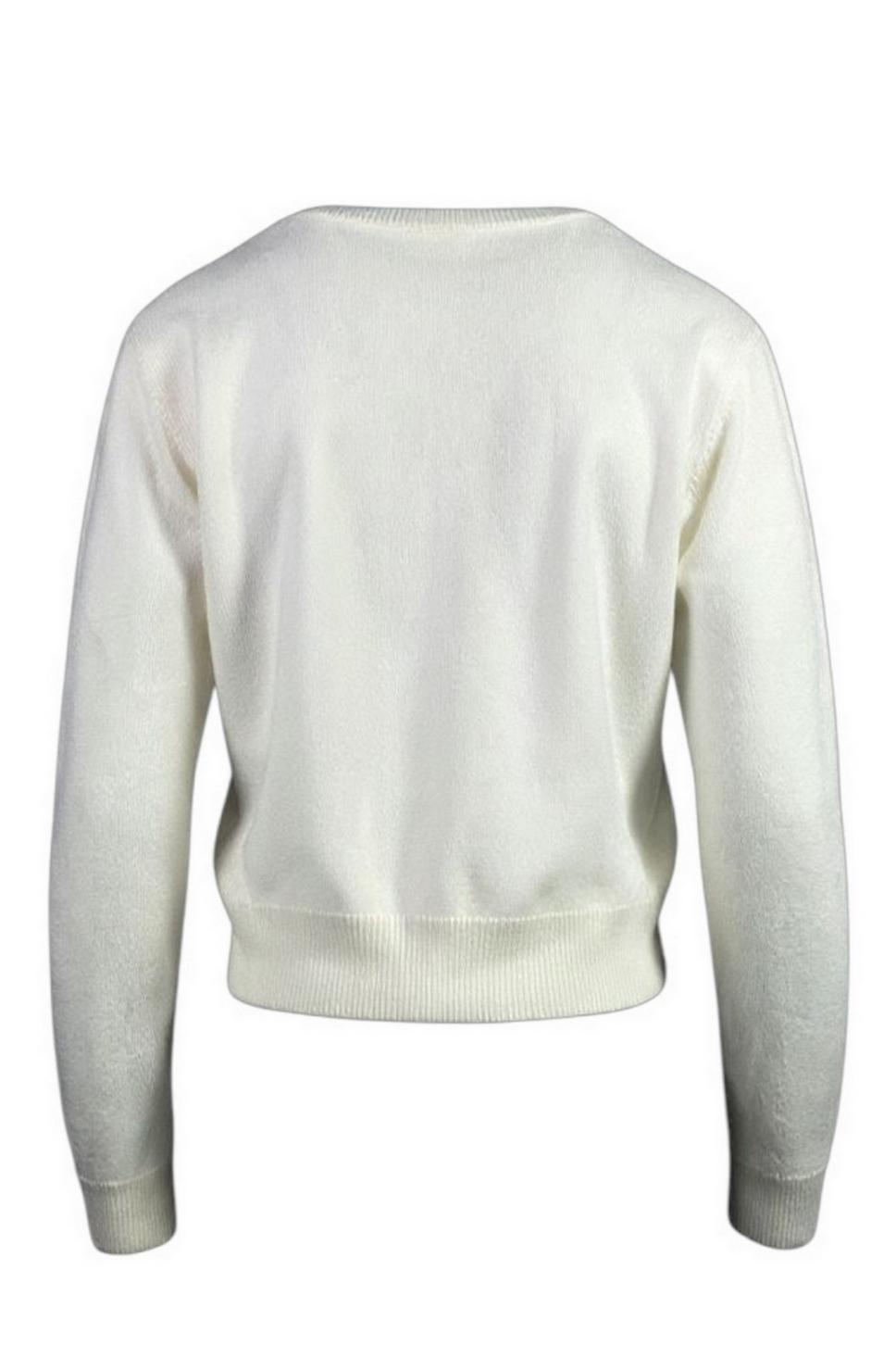 rebecchina donna in cachemire latte 
