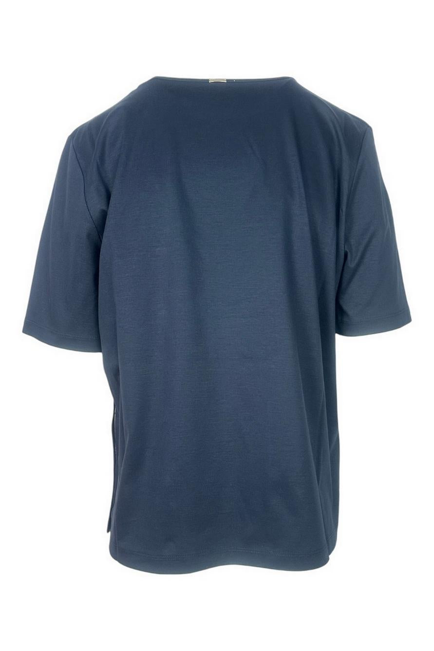 t-shirt con spacchetti 
