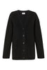 cardigan donna a rayas negro P.A.R.O.S.H.
