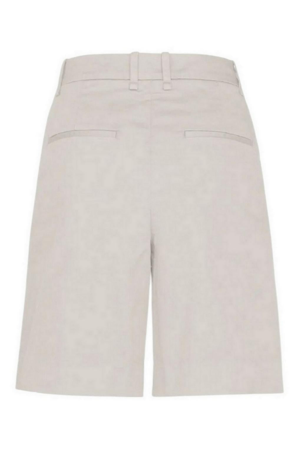 bermuda donna in gabardina di cotone 