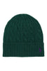 sombrero de mujer con trenzas verde Ralph Lauren
