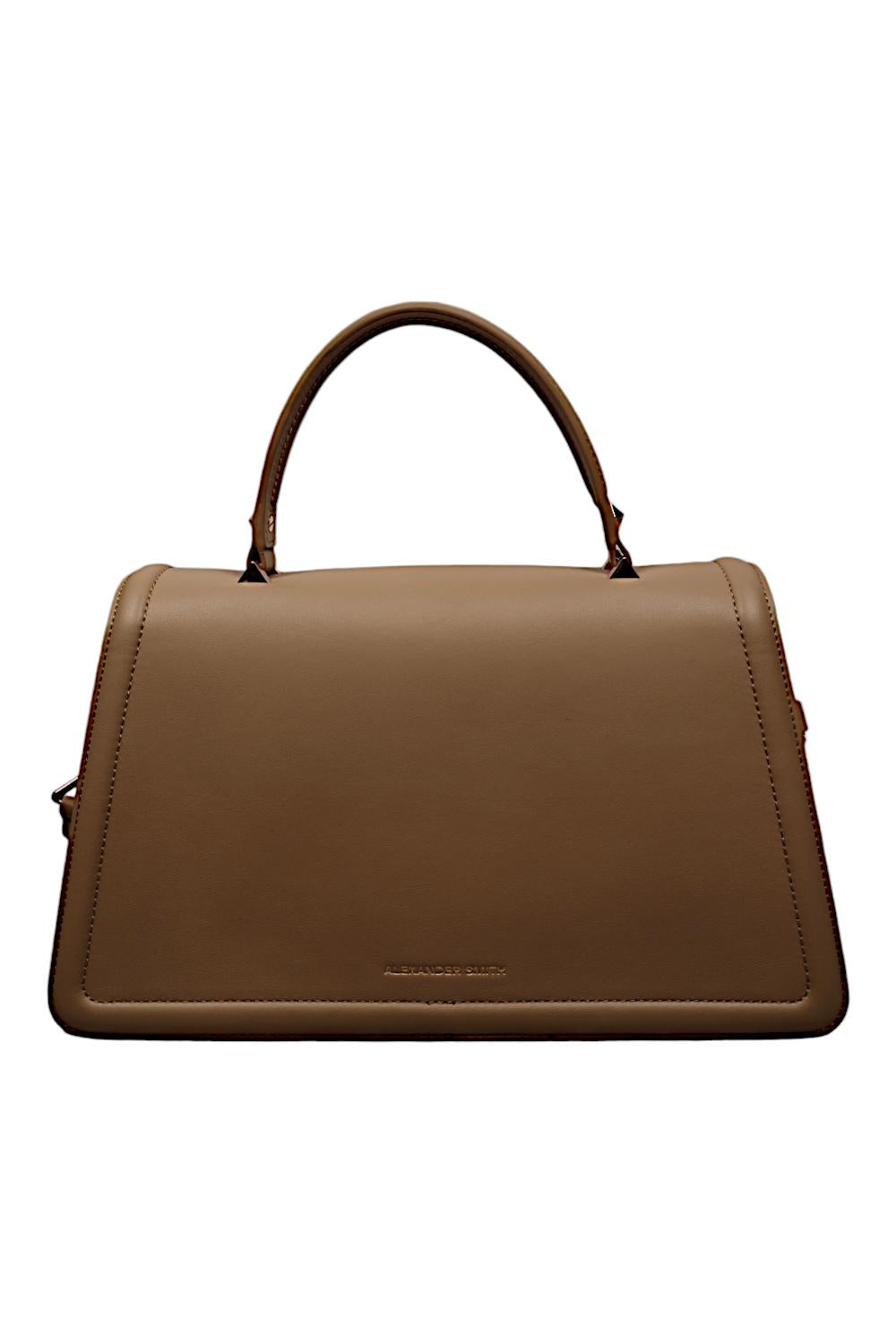borsa donna elisabeth large in ecopelle cammello 