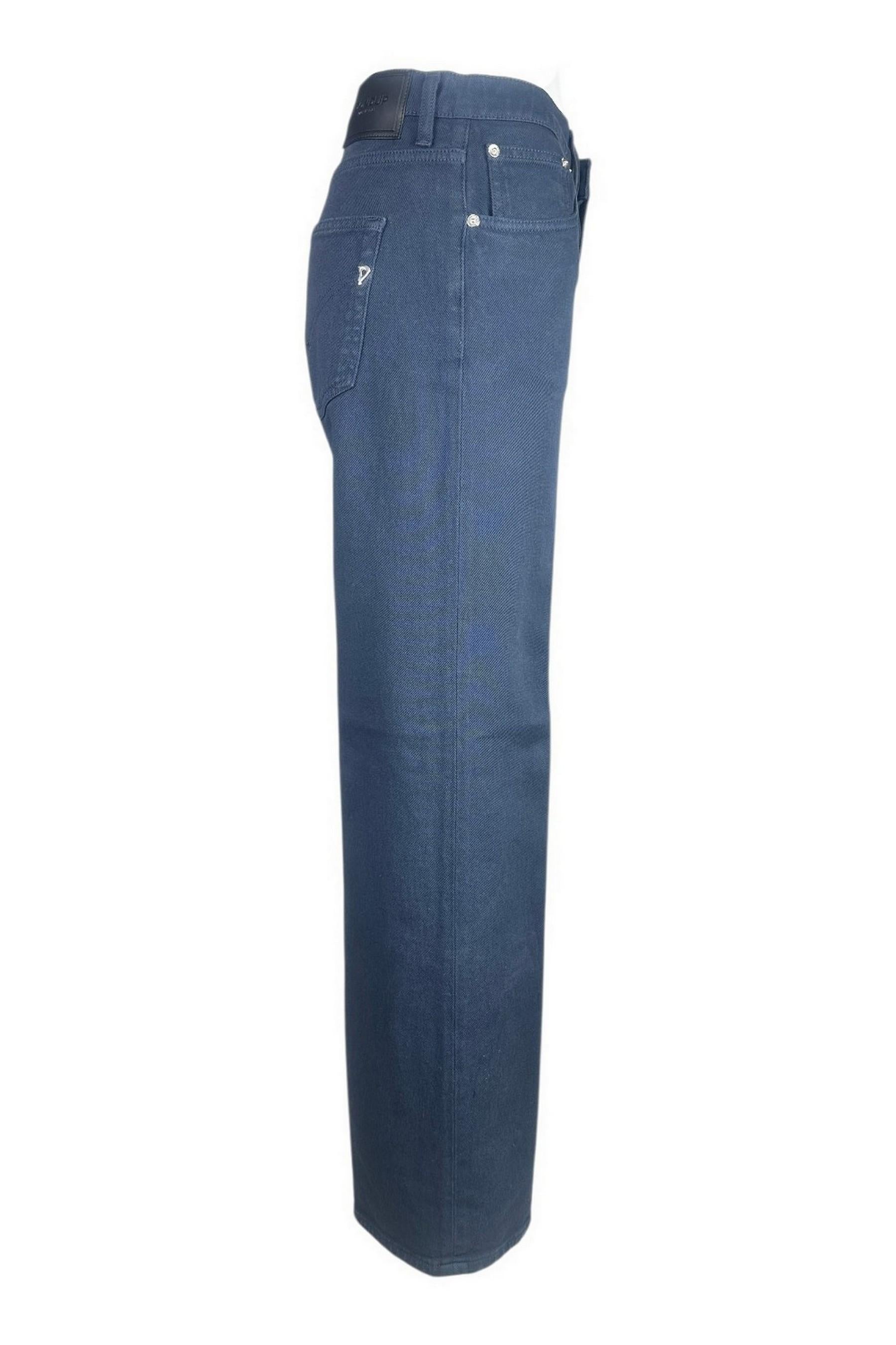 pantalone donna jakline in bull denim blu 