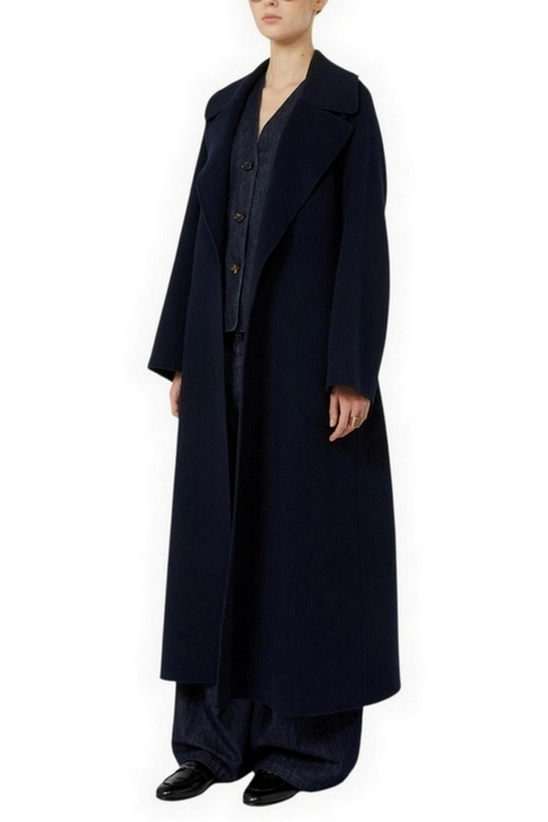 cappotto donna doris blu 