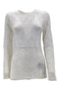 T-shirt donna in pizzo stretch bianco P.A.R.O.S.H.