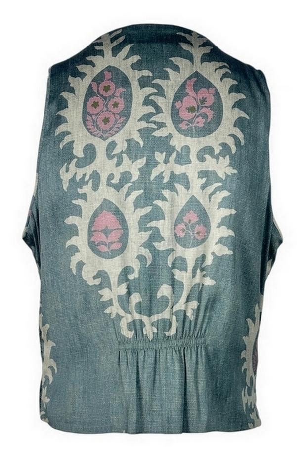 gilet con paillettes 