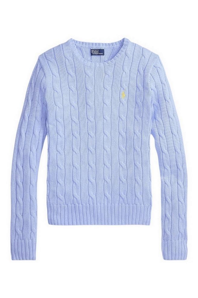 girocollo donna a trecce azzurro 