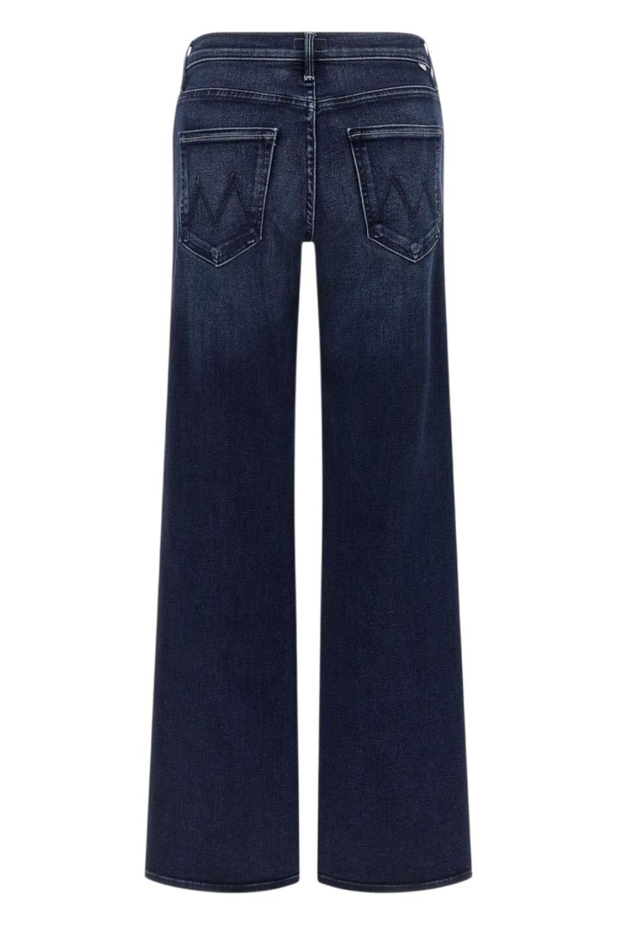 jeans donna the mid rise maven sneak denim scuro 