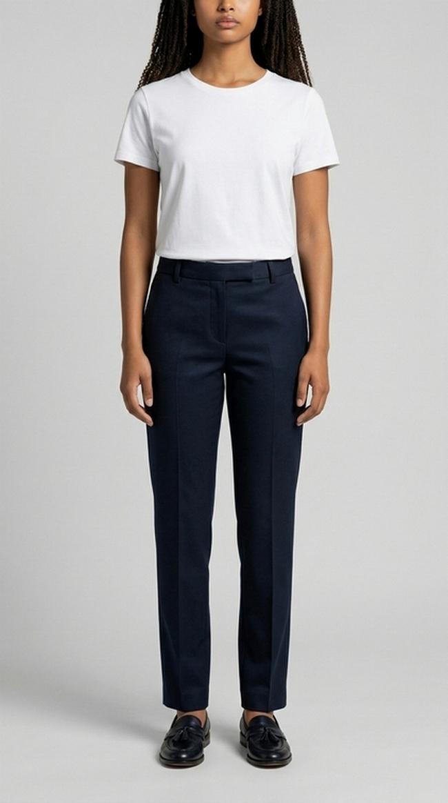 pantalone donna baloon nero 