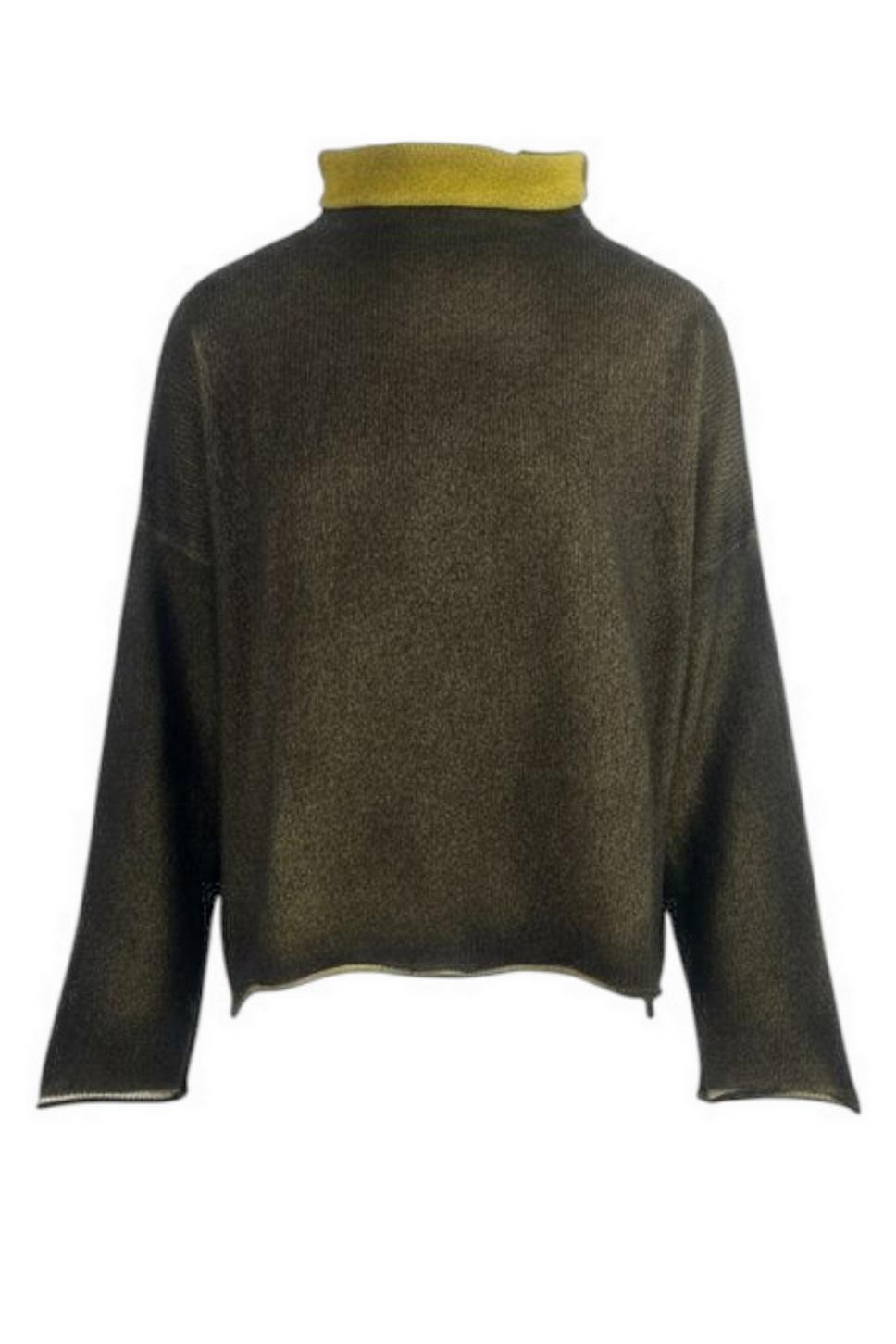 dolcevita donna sfumata militare 