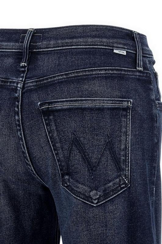 jeans donna the mid rise maven sneak denim scuro 