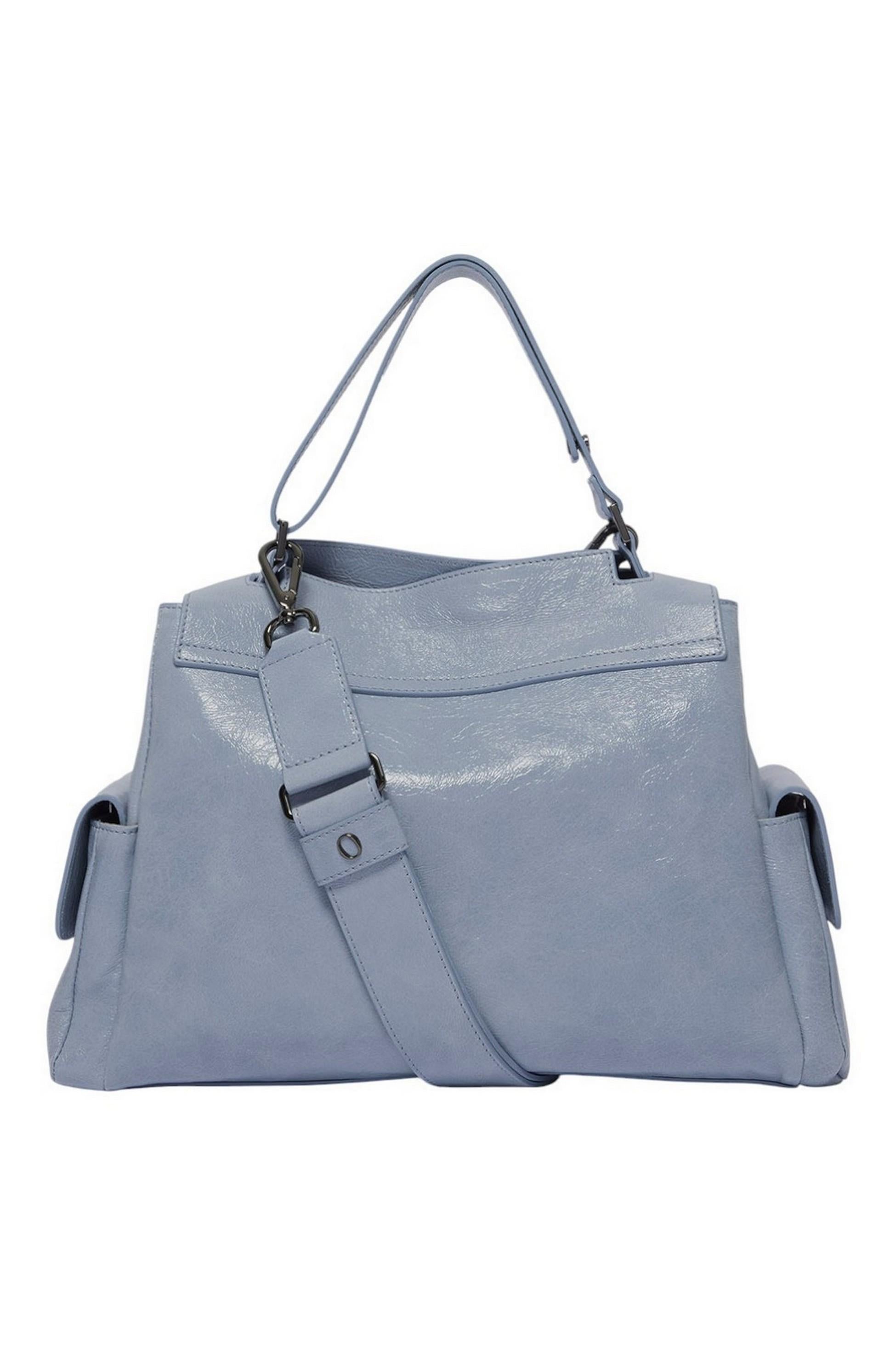 borsa sveva stark small media in pelle perlata 