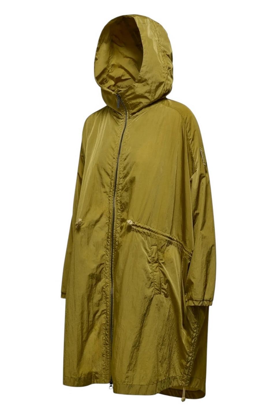 Parka sfoderato donna oliva 