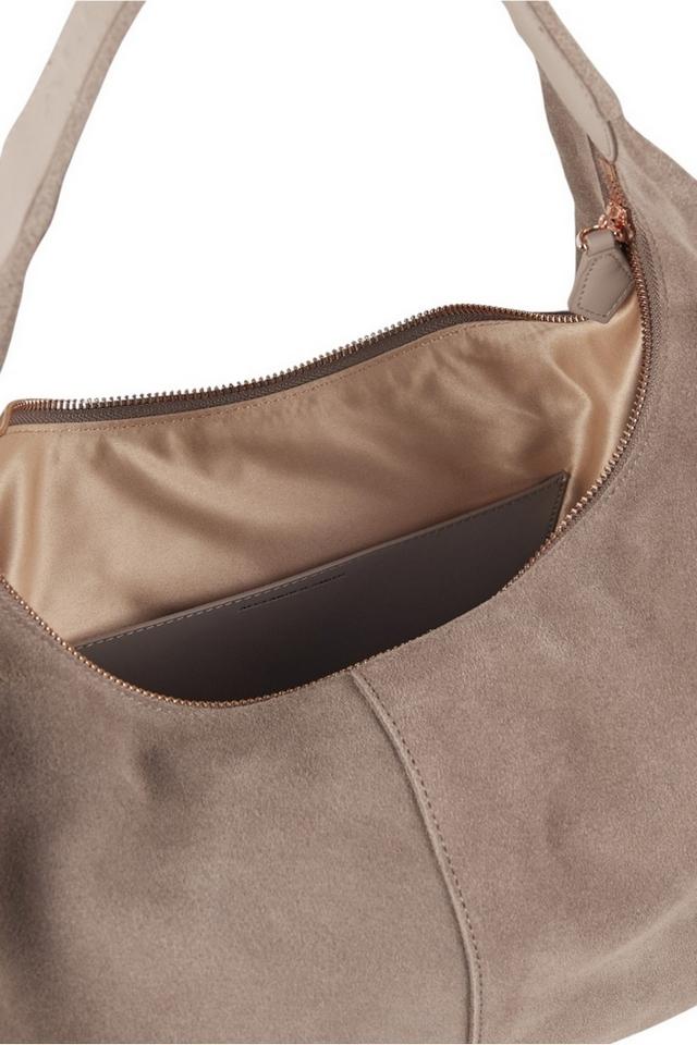 borsa donna chloe in suede avorio scuro 