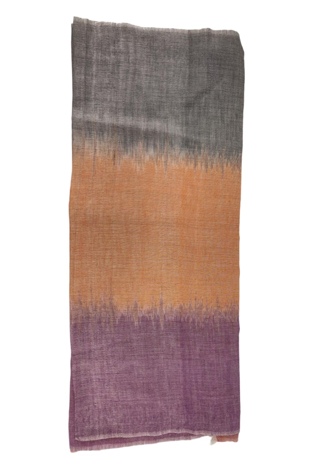 Sciarpa Arancio/porpora/grigio/lilla 