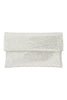 pochette de mujer con strass plata Twenty Fourhaitch