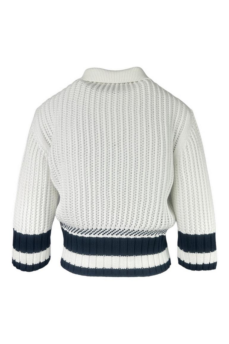 cardigan modello polo 