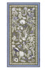 bufanda mujer 100x190 fantasía neptune militar Inoui Editions