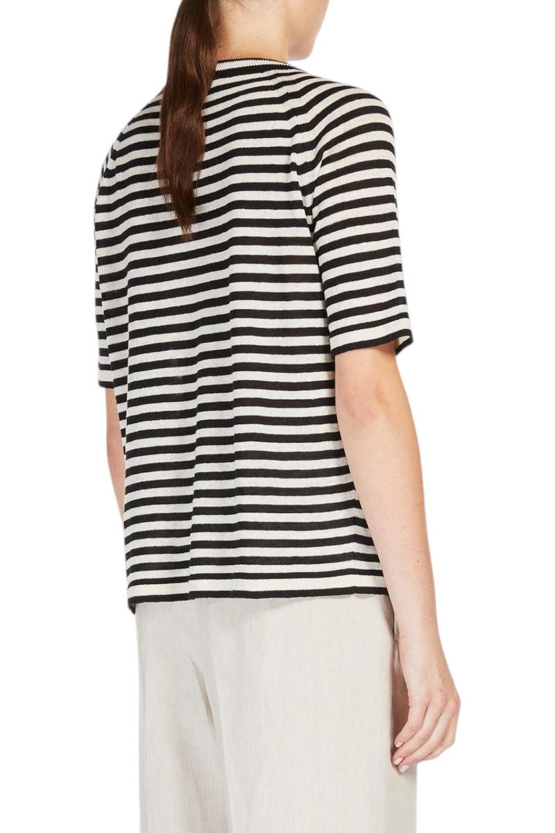 maglia donna beati avorio e nero 