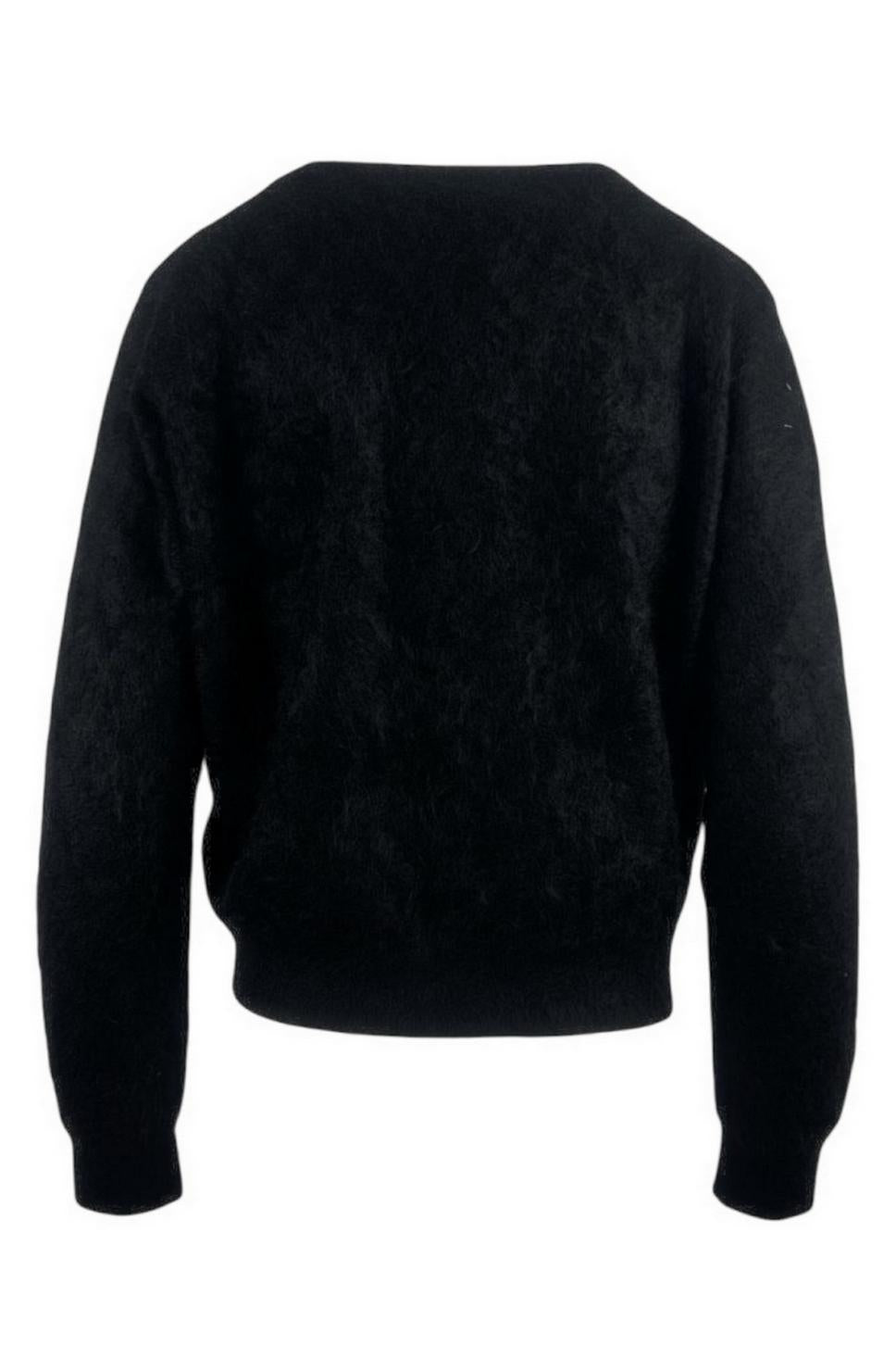 rebecchina donna in cachemire nero 