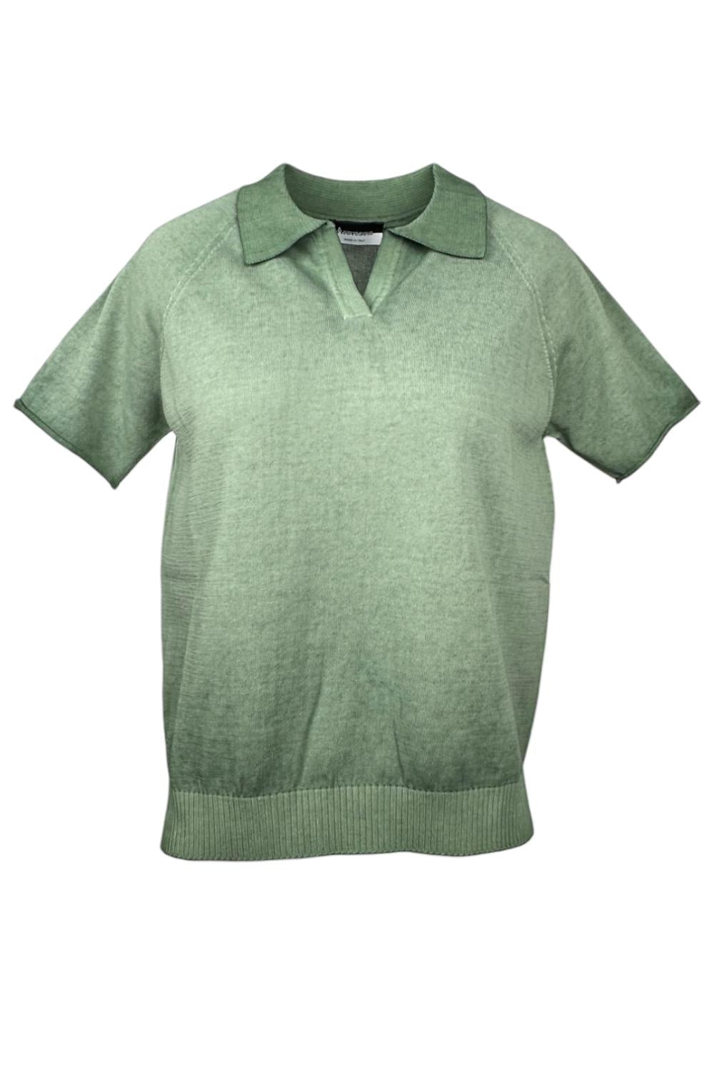 polo donna sfumata militare 