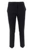 Pantalon femme en point milano noir 1-One
