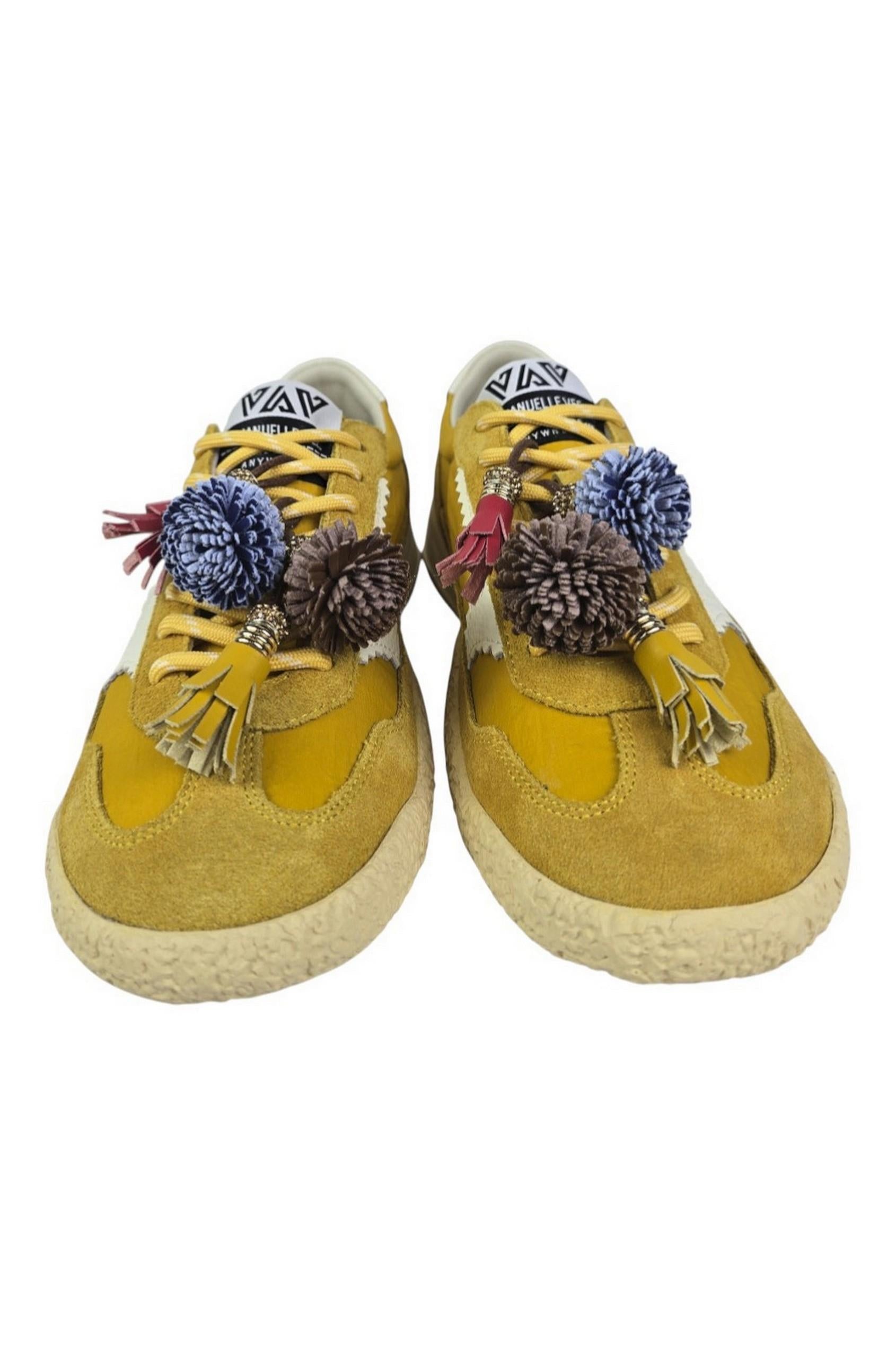 sneakers donna giallo 