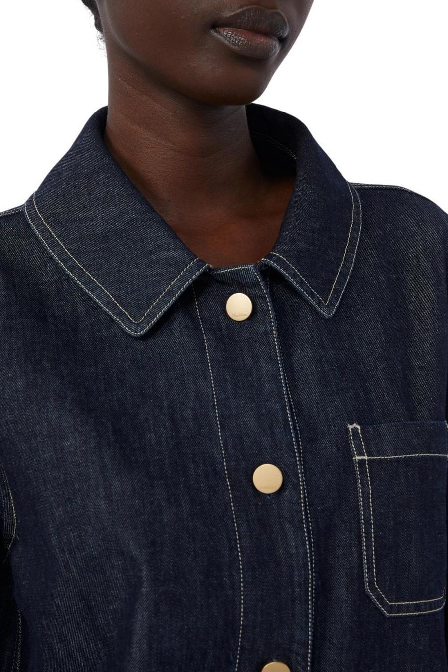 camicia donna enfasi denim 