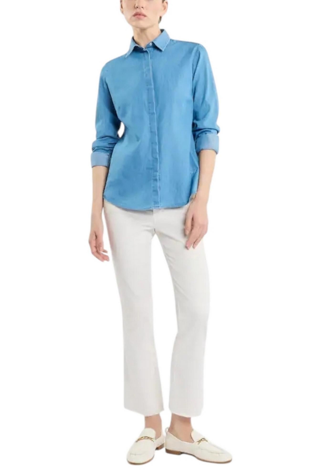 Camicia donna Slim in Denim 