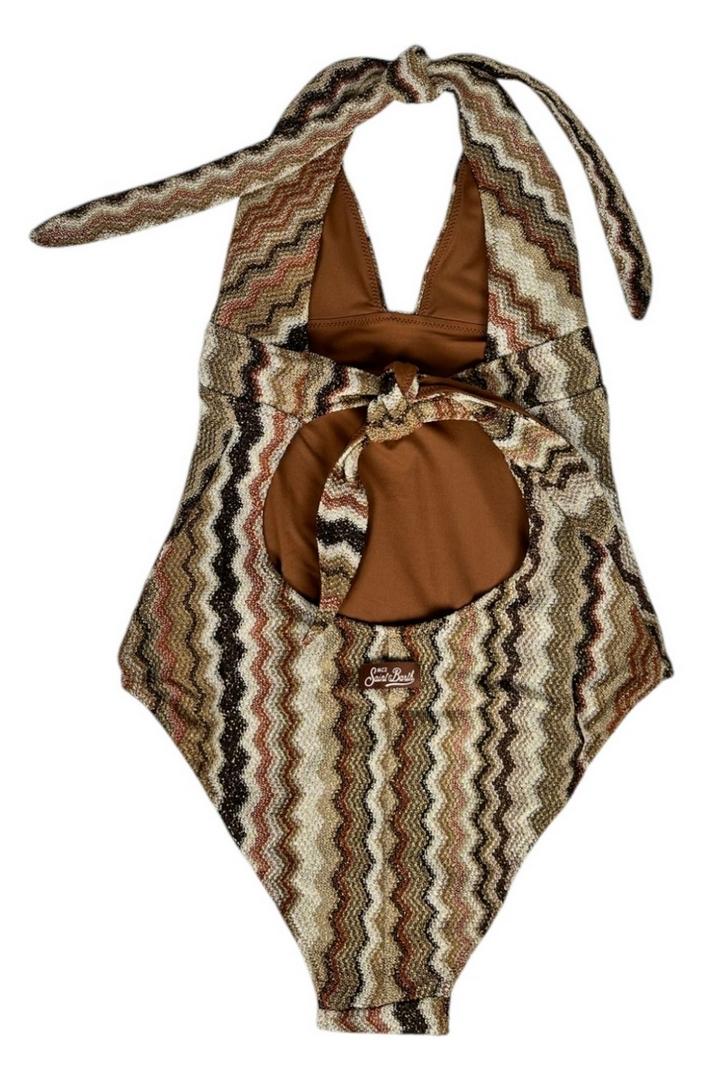 costume donna intero fantasia marrone 